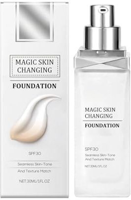 Fond De Teint Couvrant Imperfections, Fonds De Teint Changeant De Couleur Pour Peau Mature, Fond De Teint Hydratant Pour Tous Types De Peau, Contrôle De L'huile
