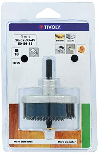Tivoly TIV00180 Scie Cloches HCS Ø25-32-38-45-50-56-62 mm TIVOLY-XT50522052012