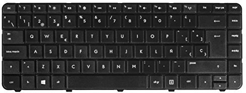 Green Cell® 6037B0057001 Tastiera per PC Portatile HP (Schema: QWERTY ES | Colore: Nero)