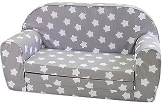 Knorrtoys 68441 - Kindersofa - Stars White