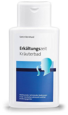 Sanct Bernhard Erkältungszeit-Kräuterbad mit Menthol 500 ml