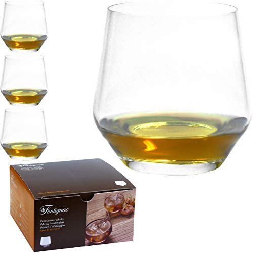 Fontignac Whiskygläser aus Kristallglas
