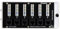 Legrand AC106A6 OnQ Heimkino-Patchpanel, 6-Port-Schnittstellenmodul, Cat 6A Netzwerk-Patchpanel für kabelgebundene Ethernet-Verbindung, Schwarz