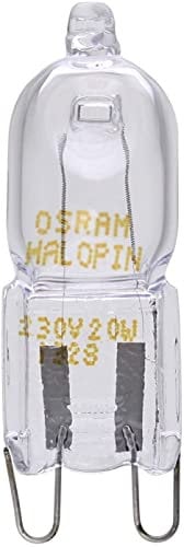 2X OSRAM Oven HALOPIN 25W G9 Halogen Capsule Bulb 230//240V