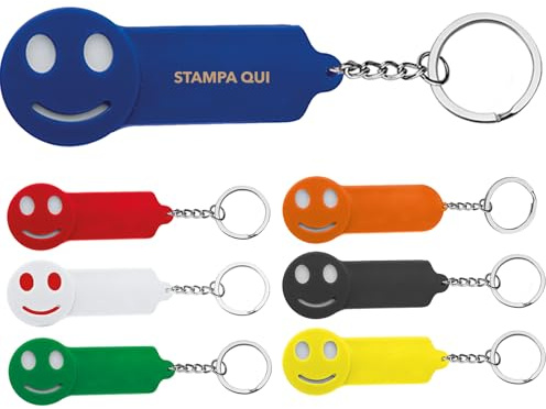 Hole Gadget | Portachiavi Personalizzati con Gettone per Carrello, Gadget Promozionali Pubblicitari Aziendali e per Eventi Ottimi come Omaggio per i Clienti