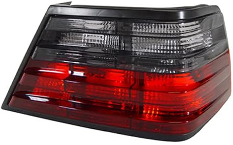 PAPERP Heckleuchte Für Benz W124 E-Klasse 1986-1995 Auto Signalbeleuchtung Licht Paar Auto Rücklicht Euro Rauch Rücklicht Bremsleuchte