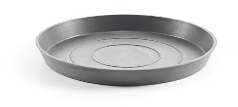 ECOPOTS SOTTOVASO TONDO 21X2,5CM GRIGIO