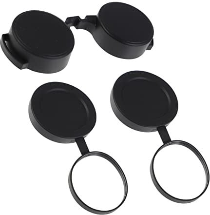 Parliky 3pcs Rubber Objective Lens Cover for Telescopes Binoculars Monoculars Scratch for Eyepiece Lens Eyepiece Caps for Outdoor Use