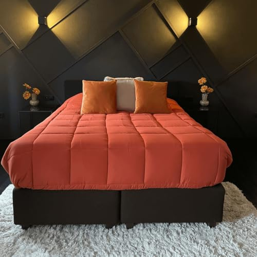 Zelesta Easybed Light Bettdecke 240x220 4 Jahreszeiten - Bettwäsche winterdecke und Sommer-Bettdecke Duvet - Waschbare bettdecke ohne Bezug - Anti-Allergene Steppdecke - Bettwäsche mit Muster