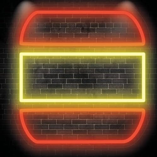 Cartel neón led con bandera de España - Letrero con tamaño personalizado de bandera de España – Luminoso personalizable en tamaño con la bandera Española para decoración interior