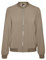 VERO MODA Damen Vmcoco L/S Bomber Ga Noos Kurzjacke, Silver Mink, M