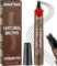 iMethod Microblading Augenbrauenstift - Eyebrow Pencil Upgrade Augenbrauen-Tattoo-Stift, Augenbrauen Makeup, Langlebig, Natural Eyebrows, Dark Brown