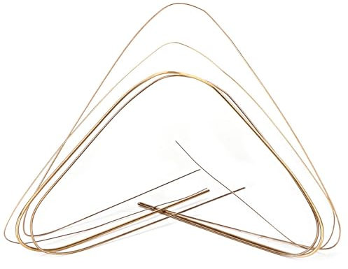 4 Pièces Kit de Soudure D'or de Réparation de Fil de Soudure D'or pour la Réparation de Bijoux 0.5mm 0.7mm.0mm.5mm Baguettes de Soudure en Métal D'alliage D'aluminium de Cuivre