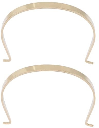 2pcs Copper Teapot Handles, Teapot Kettle Handles Replacement, Teapot Handle Carrying Beam Handle, Ceramic Tea Teapot Supplies for Teahouse Restaurant