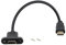 HuaLiSiJi 0.5m HDMI Male to Female Extension Cable, High Speed, Supports 4K, 3D, Ethernet, ARC, HEC, Compatible with Blu Ray Players, HDTV, Xbox360