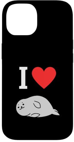 Hülle für iPhone 14 Ich liebe Robben Cute Seal Seal Comic Kawaii Sea Style