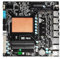 SJRC 6 Bay SATA3.0 NAS Motherboard Core i7-1165G7, 17 x 17 cm Mini ITX Mainboard with 4 x i226V 2.5GbE LAN, Dual M.2 NVMe DDR4 Board with PCIE x4, PCle3.0 x4, 32GB RAM 1TB SSD