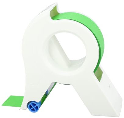 Abdeckband-Applikator-Werkzeug mit 5 Rollen Grünem Klebeband, Effizienter Malerspender für Fensterrahmen und Türen
