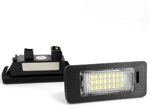 Kennzeichenbeleuchtung, Kennzeichenleuchte Passend für BMW E92 E93 F30 F31 F45 E39 E60 F10 F11 E70 F80 E84 E82 F22 E90 E91 E61 X1 X3 X5 X6 M3 Weiße Nummer Kennzeichenbeleuchtung