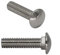 CEHJZQRPL Bulloni for carrozze M4-M12 10/18/22/40/50/60 mm in acciaio inossidabile 304, testa a fungo quadrata, collo(M12 2pcs,10mm)