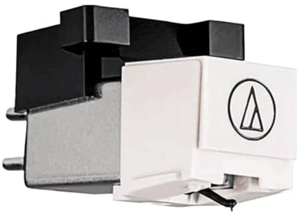 FiTspi Cartuccia Magnetica per Giradischi con Punta Diamantata, AT3600L Punta di Ricambio per Audio-Technica, Cartuccia a Magnete Mobile e Ago per Lettori di Dischi Audio-Technica