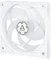 ARCTIC P12 PWM PST - 120 mm Case Fan with PWM Sharing Technology (PST), Pressure-optimised, quiet motor, Computer, Fan Speed: 200-1800 rpm (0 rpm <5%) - White, Transparent