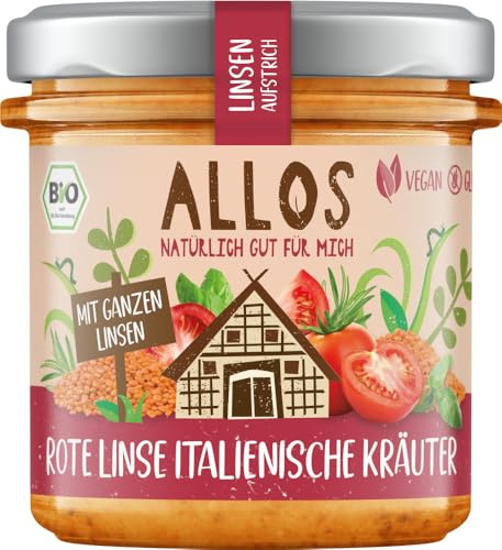 Linsen Aufstrich Rote Linse Italienische Kräuter 1 x 140 g