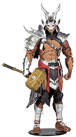 McFarlane Kombat Actionfigur Shao Kahn (Platinum Kahn) 18 cm Mehrfarbig