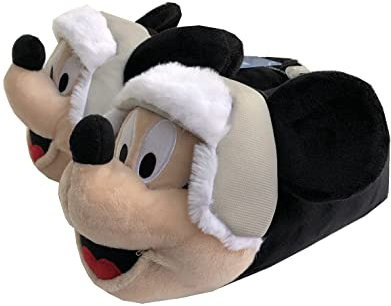 de fonseca Disney Mickey Pantuflas mopas para niños mod. Tevere I W780, gris, 37/39 EU