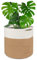 Advantez 30cm Woven Plant Pot - Large Indoor Storage Basket for Plants and Home Decoration