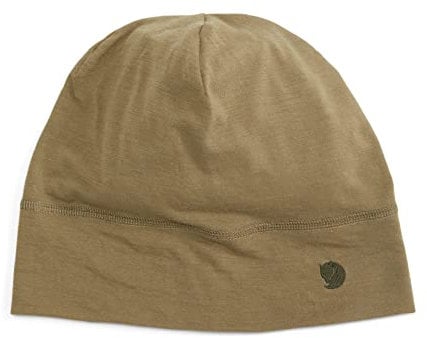 Fjällräven Unisex Abisko Lite Wool Beanie Hat, Light Olive, One Size