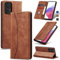 Jasonyu Case for Samsung Galaxy A53 5G Leather Wallet Flip Cover with Card Holder,Kickstand, Magnetic Closure,TPU Shockproof Phone Case Compatible with Samsung A53 (Brown)