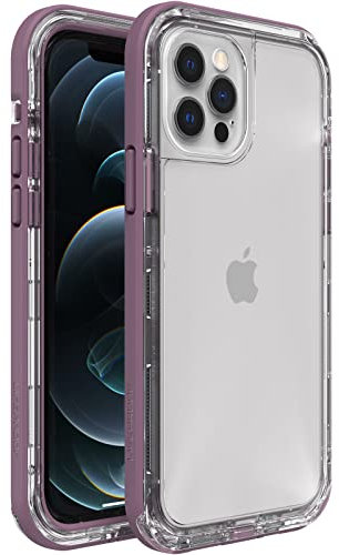 LifeProof Next Series 27-54253-E69 Schutzhülle für iPhone 12 & iPhone 12 Pro, keine Einzelhandelsverpackung, transparent / traubenfarben