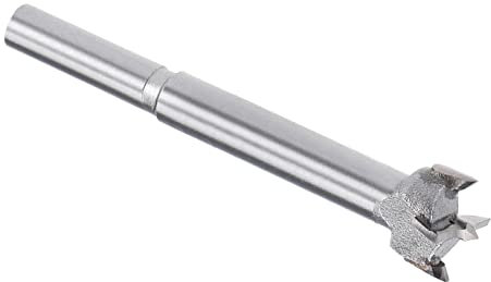 Kozelo Forstner Spiralbohrer - [18mm] Tungsten robustmetall Bohreröffner für Holz Möbel Scharnier Holzbearbeitung Verwendung Runde Schaft Grau