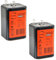 NX - 2 X 4R25 6v Carbon Zinc Lantern Battery TORCH/LANTERN/PJ996 6V Battery - : 4R25 ZINC Chloride - Powerful - Long Lasting
