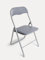 VIP HOGAR Set 6 SILLAS Plegables Polo (Gray)