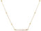 Aleasha Barock Perlenkette Damen S925 Kette Weiß Echte Perle Anhänger Halskette Gold Schmuck Geschenk