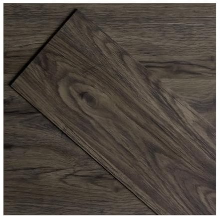 ATOPOSE Peel and Stick Vinyl Wood Flooring, 36 Planks 5.02 m²,Aged Walnut,Wood Effect Floor Tiles,Easy DIY Installation,Non-Slip and Self Adhesive for Living Room Bathroom Kitchen Bedroom Basement