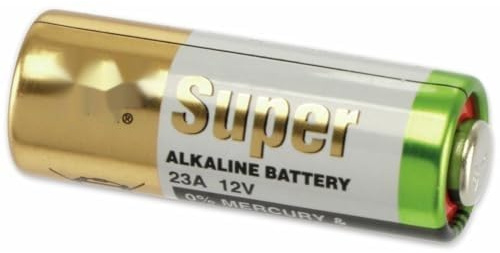 Ultra Alkaline 103020 Batería Alcalina A23 de 12 V, Uso Único, Cilíndrica, 1 Pieza. Ideal para Dispositivos Que requieren energía confiable.