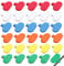 30 Pcs Cable Labels Cord Labels Electronic Cable Identification Tags Multi-Color Wire Labels Tags Write On Wire Tags Writable Computers Cable Management and Identification Labels (6 Colors)