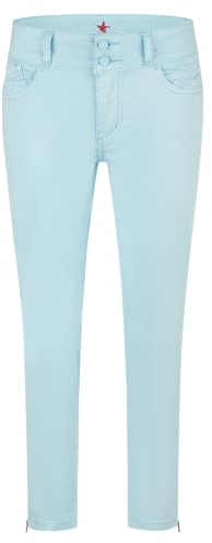 Buena Vista Damen Hose Tummyless V 7/8 - Sky Blue (DE/NL/SE/PL, Alphanumerisch, M, Regular, Regular, Sky Blue)