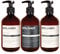 Enliven Luxe Golden Oud Handwash, Shower Gel & Body Lotion Bundle - 500mlx3 Toiletries Set - Luxury Hand Wash, Body Moisturiser & Shower Gel - Bath & Shower Bundle