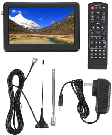 Fictory TV digital portátil de 6 pulgadas, pantalla vibrante, señal mejorada, apto para exteriores