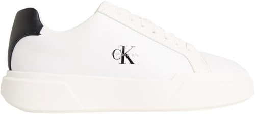Calvin Klein Damen Cupsole Sneaker Chunky Laceup aus Leder