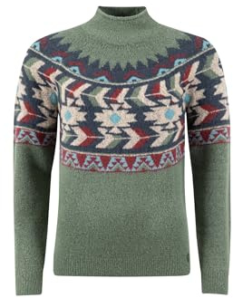 Weird Fish Arelia Ikat Knitted Jumper. (Jumper/Sweater/Fleece)