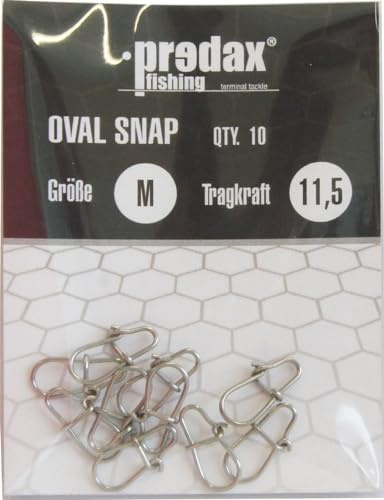 Predax Oval Egg Snap - 10 Snaps