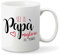 PHOTOCITY Tazza bianca in ceramica - idea regalo festa del papà - tazza in ceramica personalizzata con testo già pronta (sei-il-papà-migliore-del-mondo)