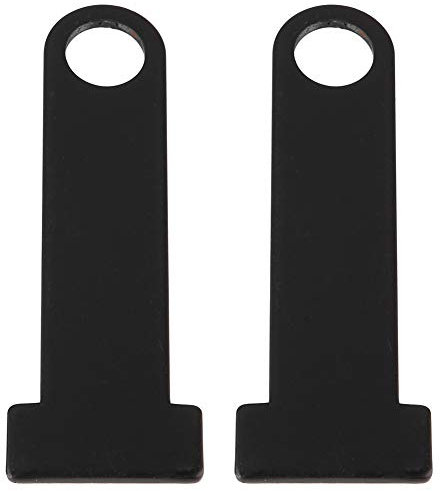 TKSE Helmet Strap D-Ring Lock, Helmet Lock, Helmet Strap DRing Lock Stainless Steel Motorcycle Universal for Honda(Black)