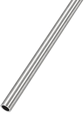 METALLIXITY 316 Acciaio Inox Tubo 8x1x250mm (ODxMuro TxL) Diritto Tubatura | per Casa Arredamento Macchinari