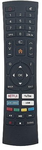 ALLIMITY Reemplazo de Mando a Distancia adaptar por Ok. Engel SELECLINE QILIVE Q32HS202B Q43US211B Q24-009 Q32HS221B Q40FS211B 600094066/50S211 LE3282SM LE4083SM ODL40960FN-TIB